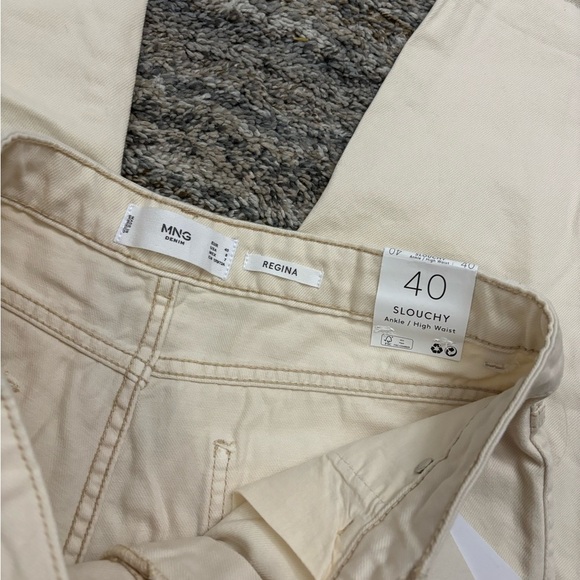 Mango Denim Regina Slouchy Ankle High Rise Jeans Sz 8 NWT | Mango Balloon Jeans- - Picture 10 of 14